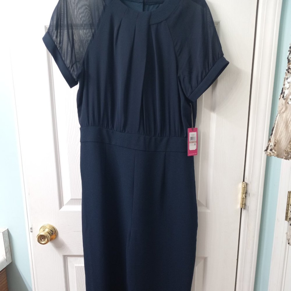 Vince Camuto Navy jumpsuit, size 12, NWT